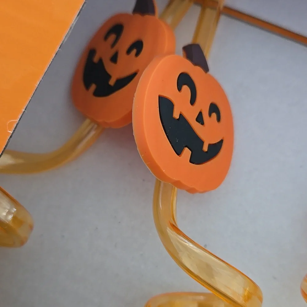 Halloween Straws 8 Pack New In Box